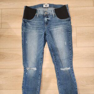 PAIGE Maternity Jeans Verdugo Crop